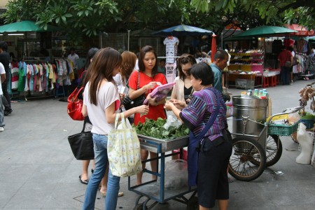 Jausenstandl in Bangkok